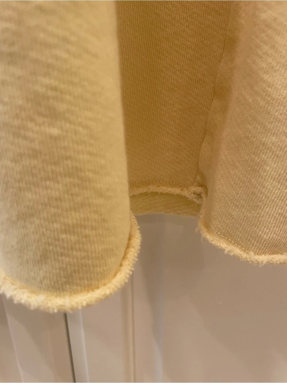 Eileen Fisher 2-piece soft yellow lounge set - Picture 3 of 14
